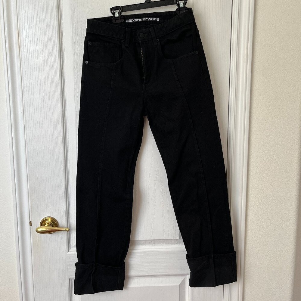 Alexander Wang Black EZ Jeans Size 25